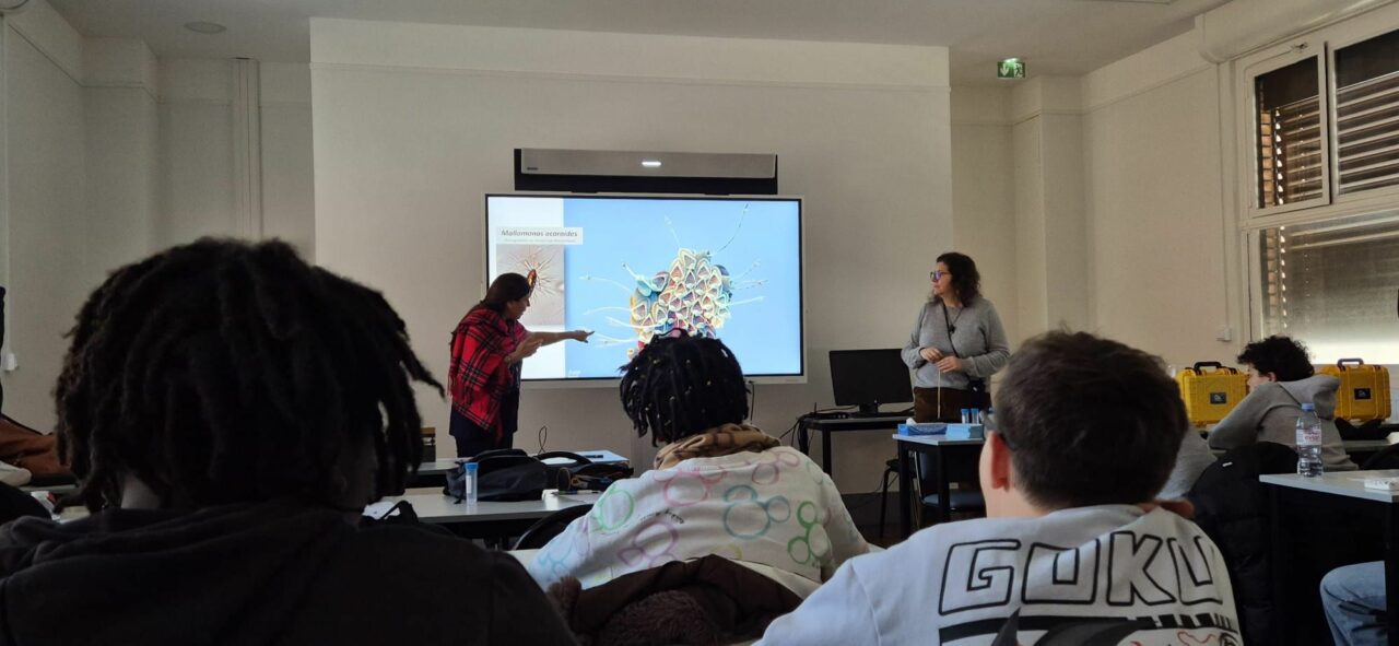 TOP DEPART POUR NOTRE RESIDENCE ART-SCIENCE AVEC LE COLLEGE VERLAINE (12E) !