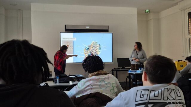 TOP DEPART POUR NOTRE RESIDENCE ART-SCIENCE AVEC LE COLLEGE VERLAINE (12E) !